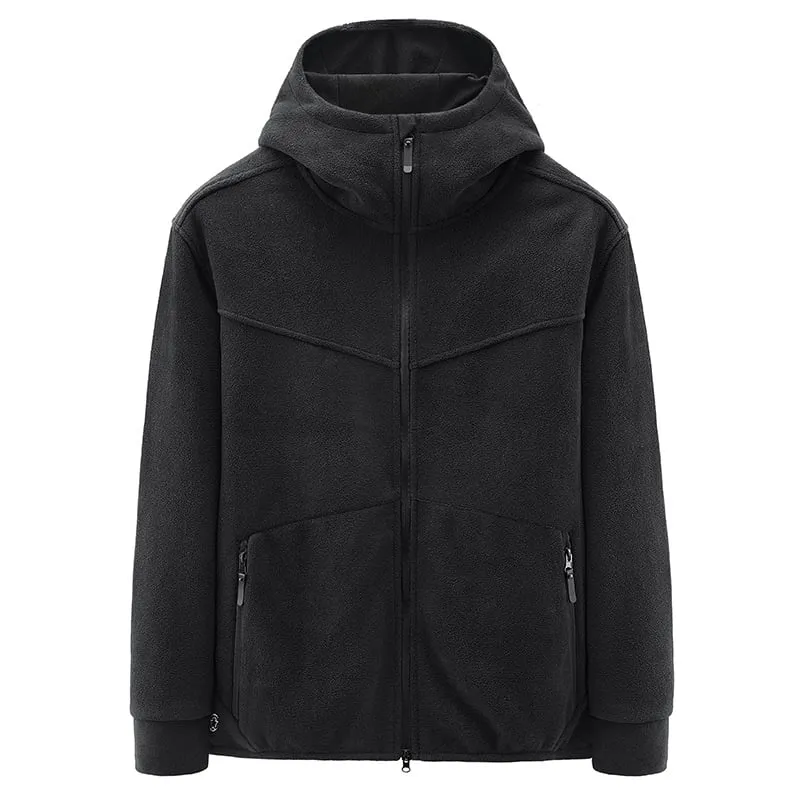 Fleecejacke mit Kapuze für Männer - Nils
