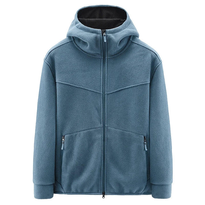 Fleecejacke mit Kapuze für Männer - Nils