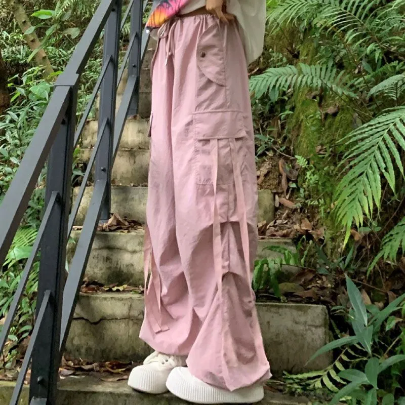 Franca Hose - Damen Baggy Pants mit großen Taschen im Retro-Stil