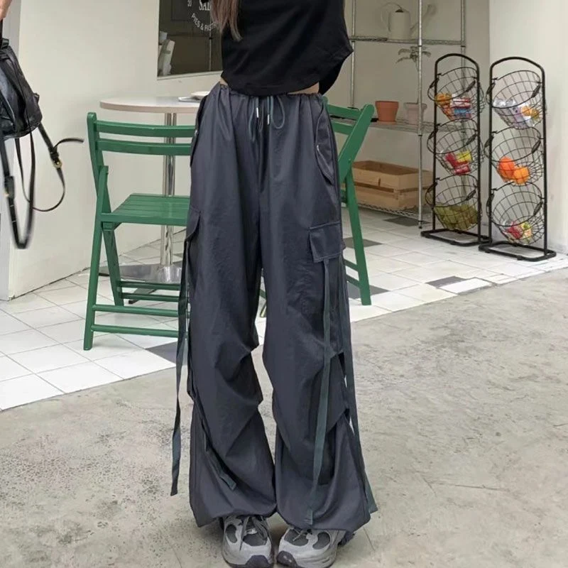 Franca Hose - Damen Baggy Pants mit großen Taschen im Retro-Stil