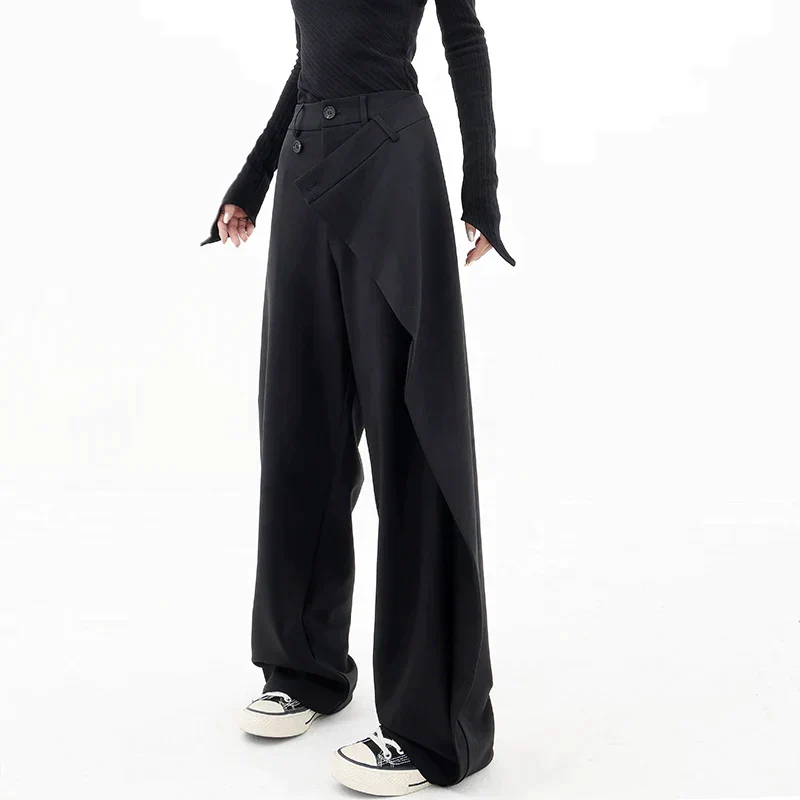 Abby - Assymetrische Baggy-Hose