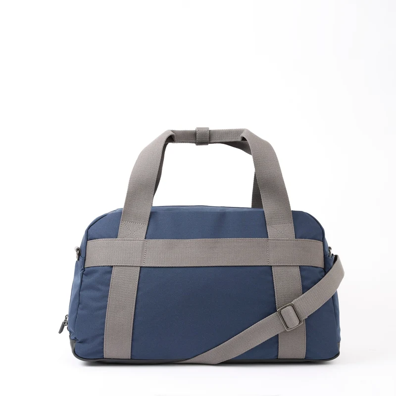 ROKA Gatwick Medium Tasche aus recyceltem Canvas | Dunkelblau