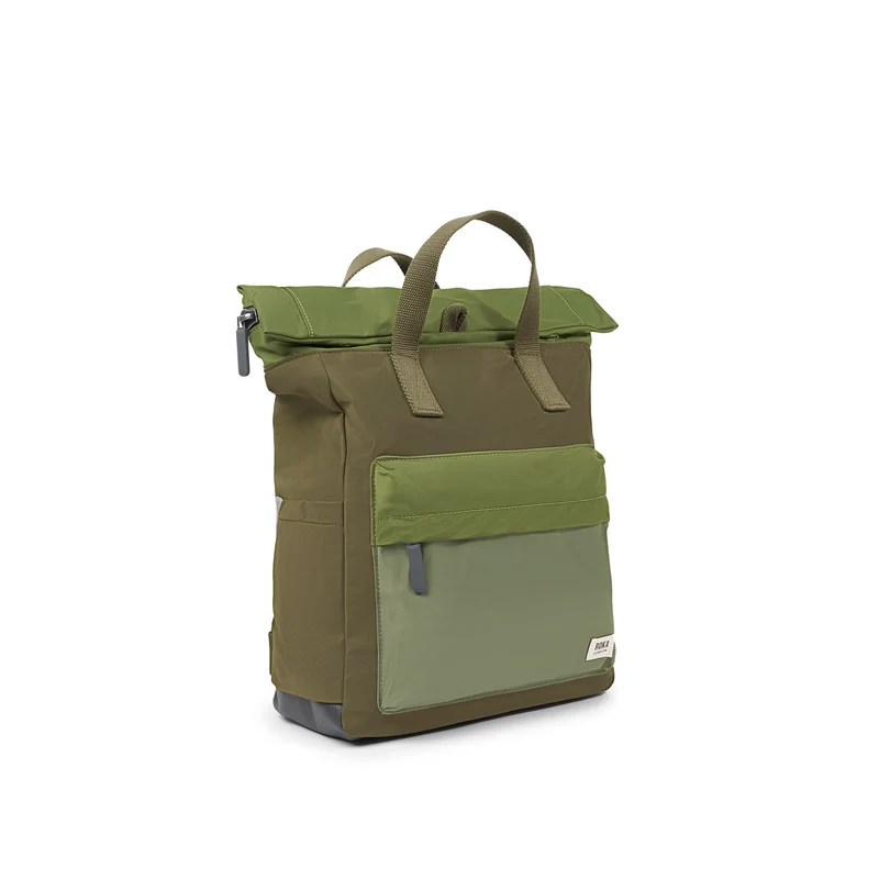 ROKA Canfield B Militärfarbene, mittelgroße Tasche aus recyceltem Nylon