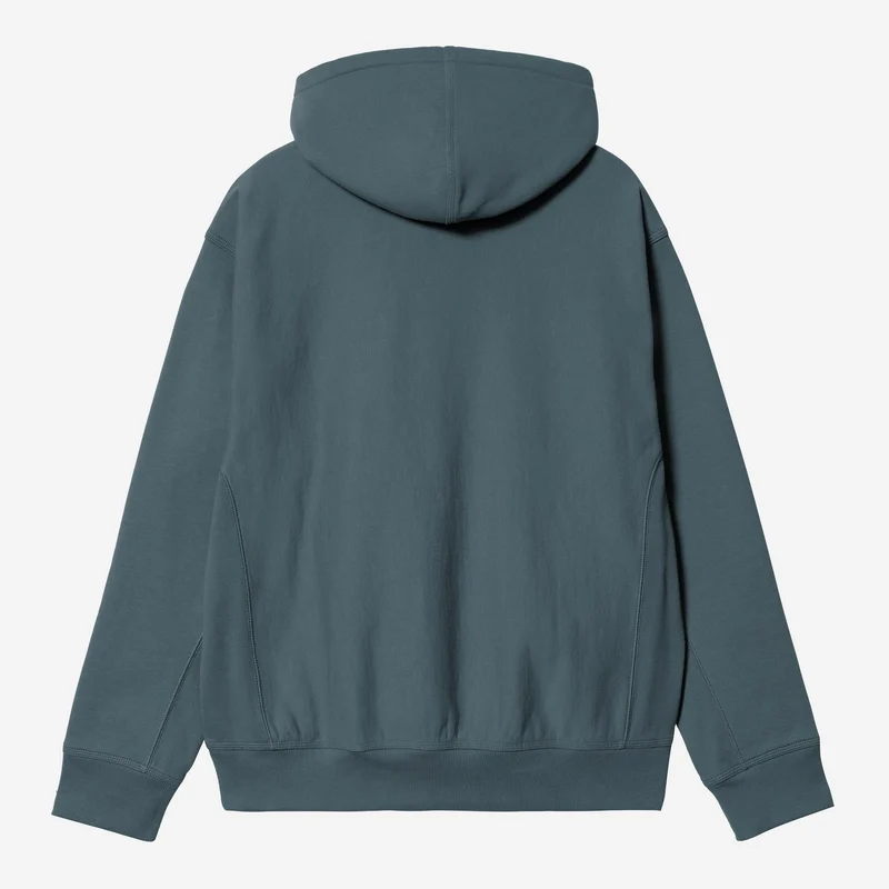 Carhartt WIP Herren American Script Hoodie | Büroblau