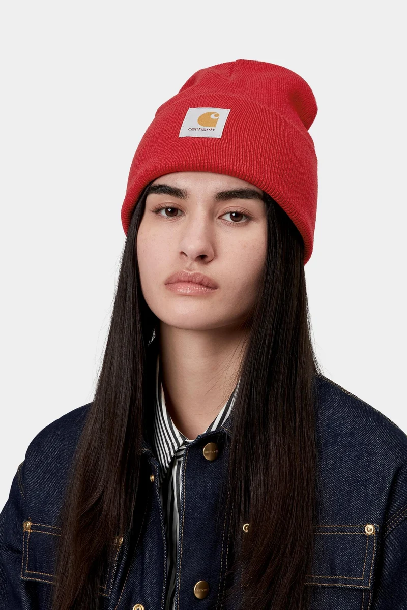 Carhartt WIP Unisex-Acryl-Uhrenhut | Chili-Pfeffer