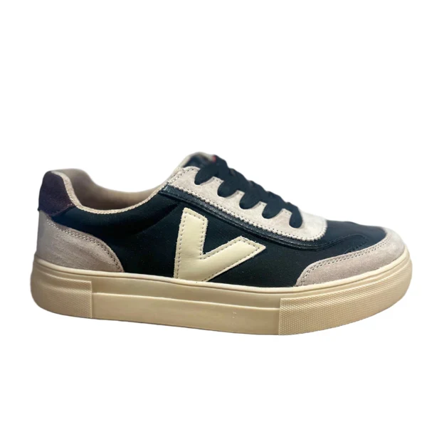 Drilleys Eighty Damen-Sneaker | Kohlnebel