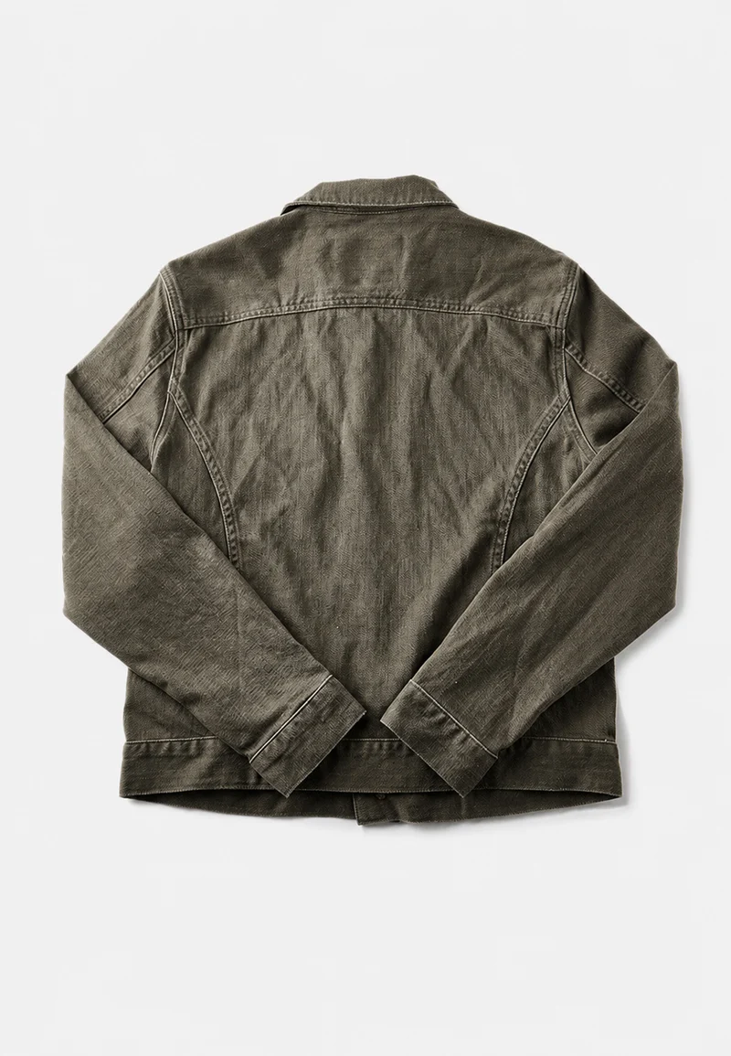 Herren-Worker-Jacke im Washed-Look mit Vordertaschen – Arvid