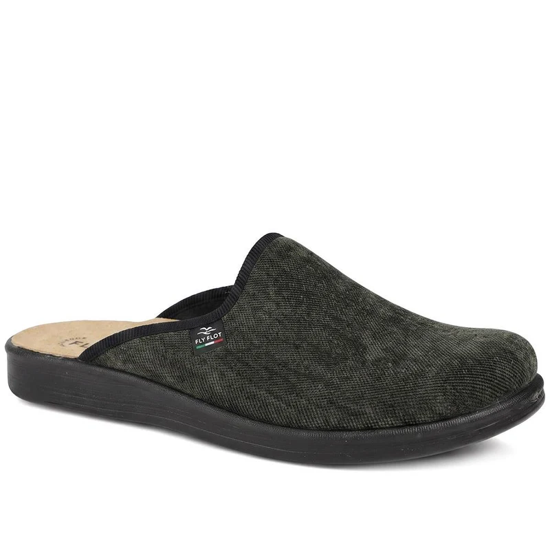 Fly Flot Anatomic Slip On Mules - FLY44008 / 329 599 - Forest Green