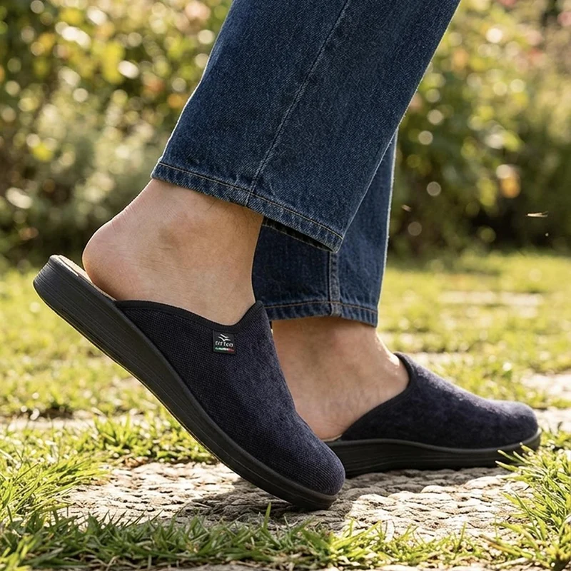 Fly Flot Anatomic Slip On Mules - FLY44008 / 329 599 - Navy