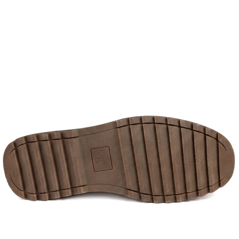 Wide Fit Smart Casual Moccasins - XINGH44006 / 330 040 - Tan
