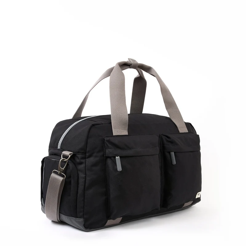 ROKA Große Gatwick-Tasche aus recyceltem Canvas | Ash