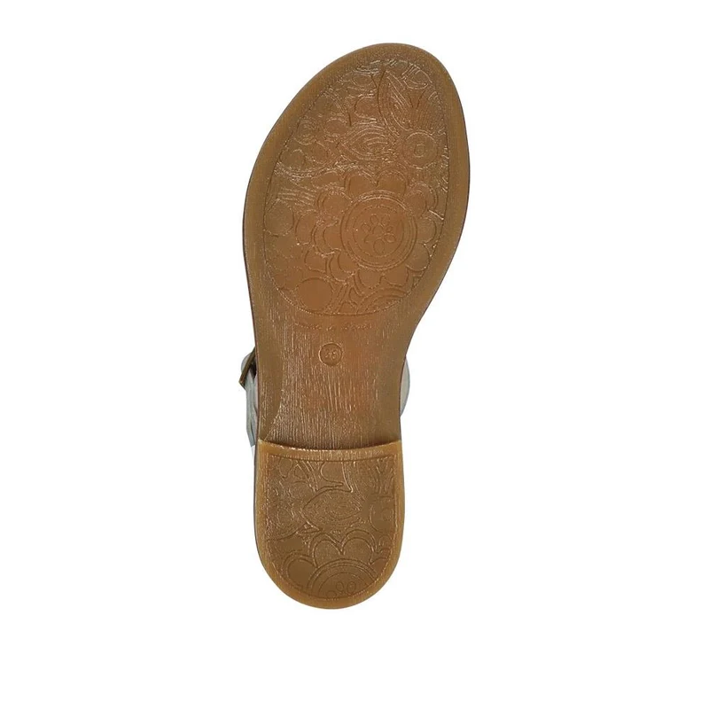 All-Leather Buckled Sandals - PERSI41001 / 327 543 - White