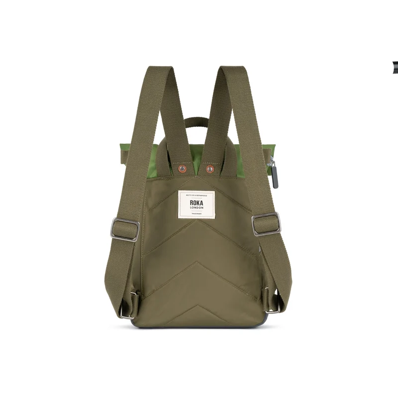 ROKA Canfield B Militärfarbene kleine Tasche aus recyceltem Nylon