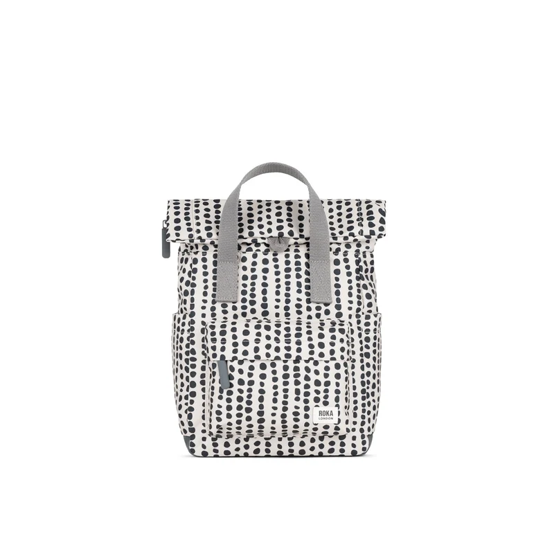 ROKA Canfield B Linear Dot Kleine Tasche aus recyceltem Canvas