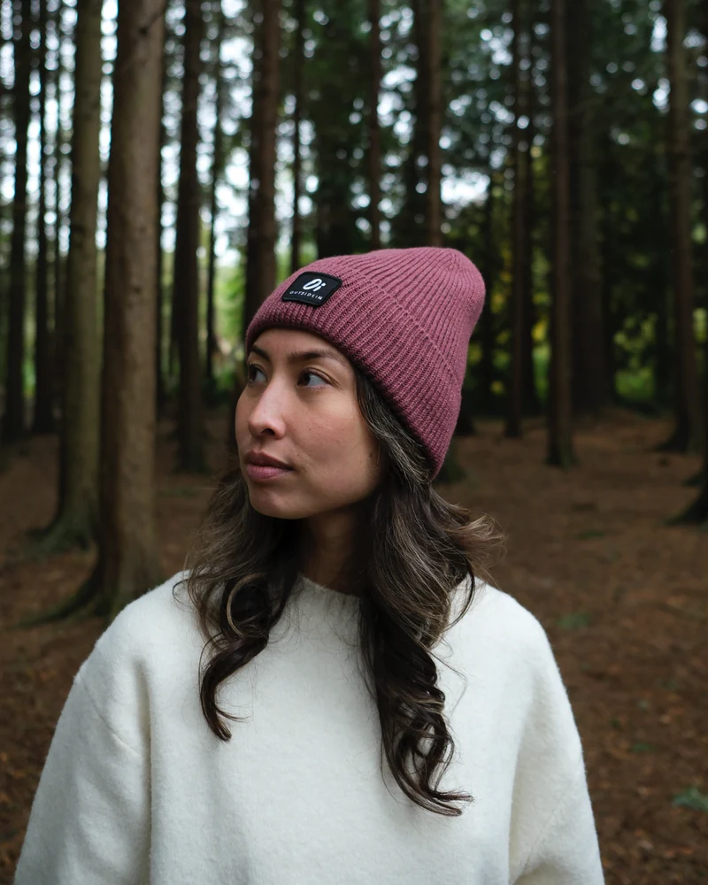 Outside In Gerippte Mütze | Beeren