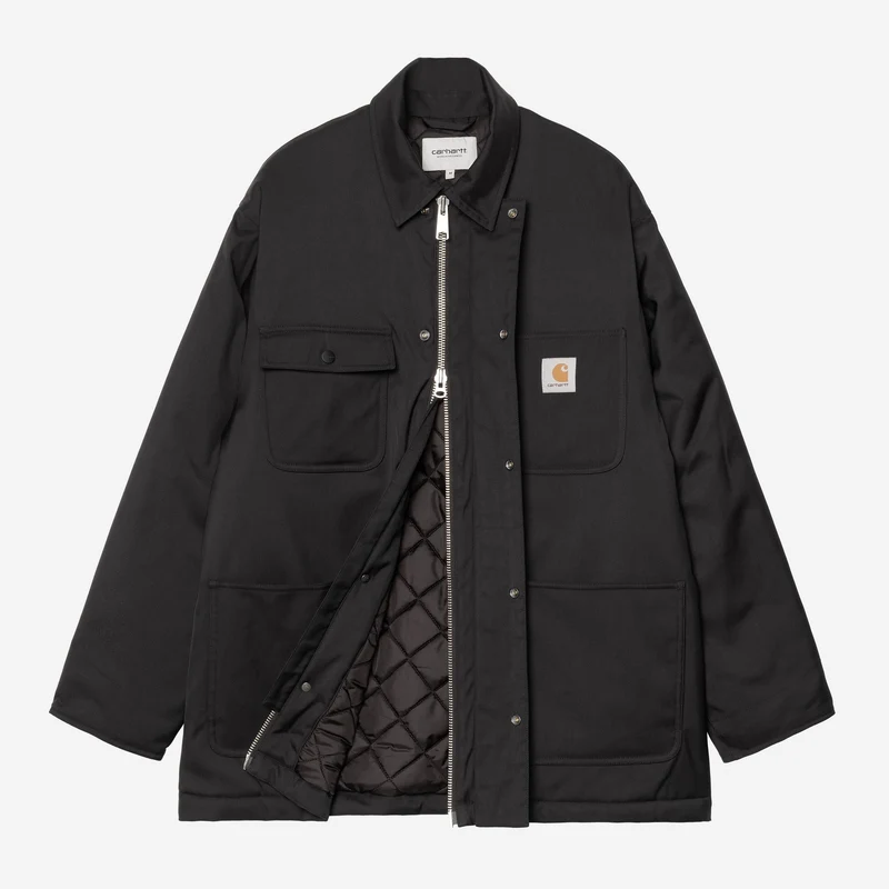 Carhartt WIP Leroy Herren-Arbeitsjacke | Schwarz