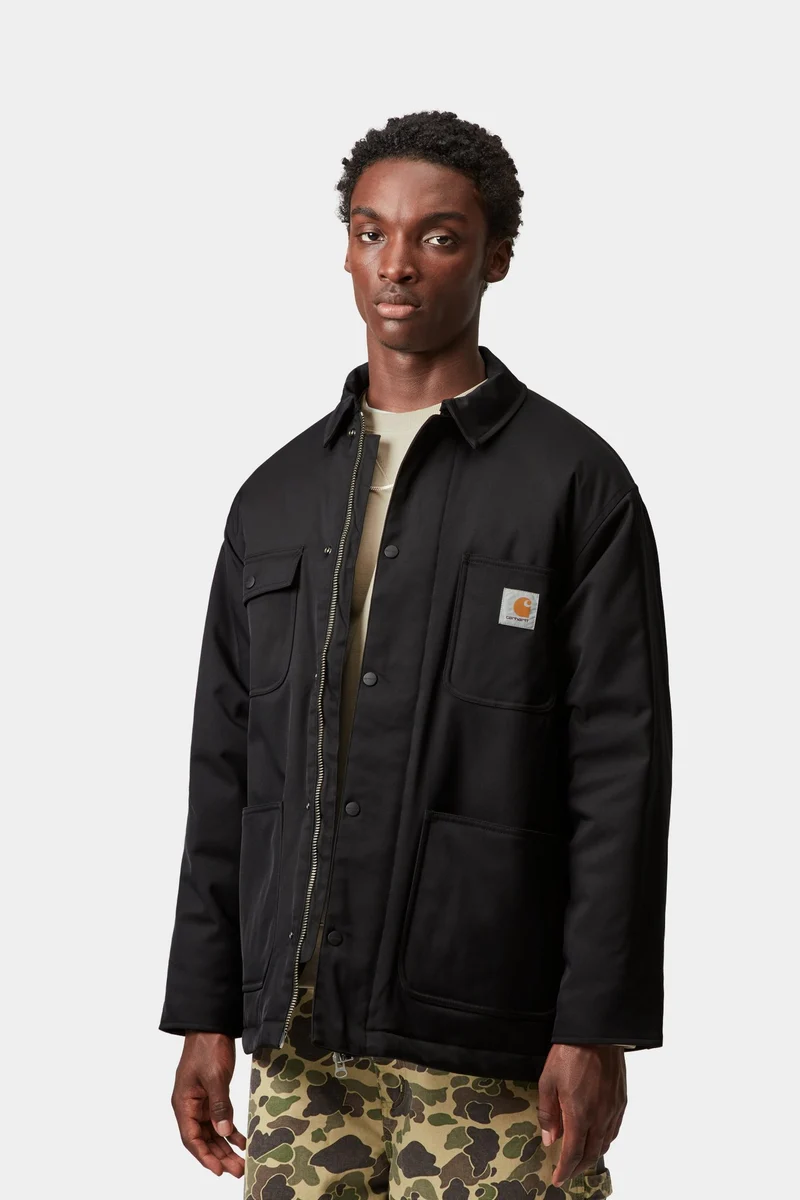 Carhartt WIP Leroy Herren-Arbeitsjacke | Schwarz