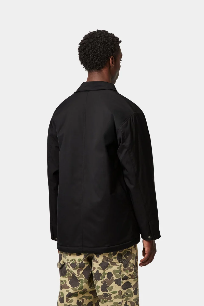 Carhartt WIP Leroy Herren-Arbeitsjacke | Schwarz