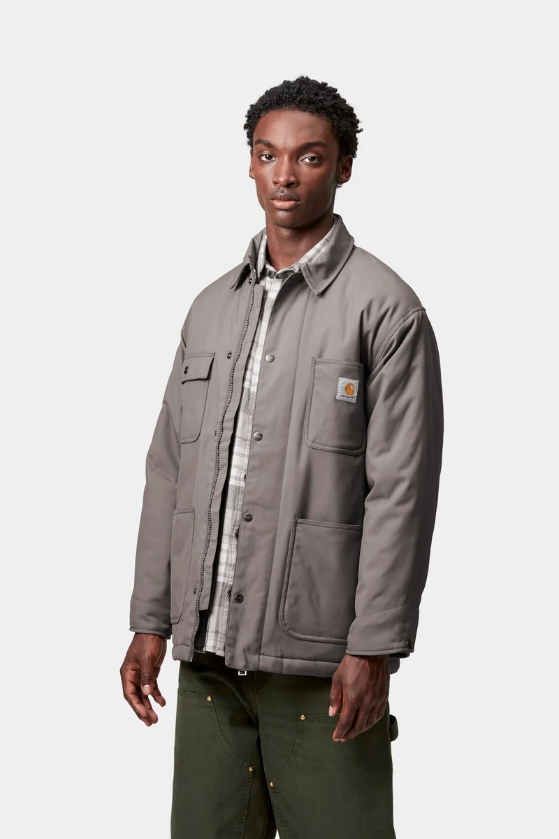 Carhartt WIP Herren-Arbeitsjacke Leroy | Porphyr