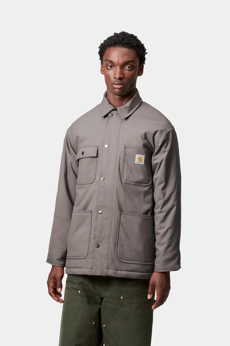 Carhartt WIP Herren-Arbeitsjacke Leroy | Porphyr
