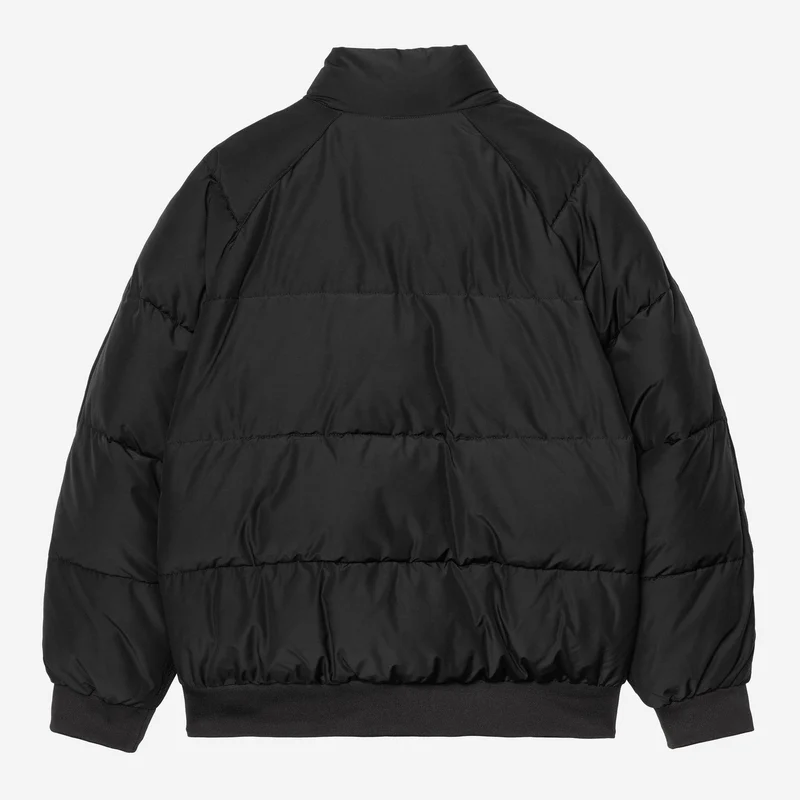 Carhartt WIP Herren-Nebraska-Jacke | Schwarz/Weiß
