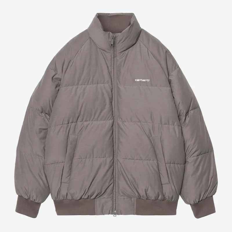 Carhartt WIP Herren-Nebraska-Jacke | Porphyr / Weiß