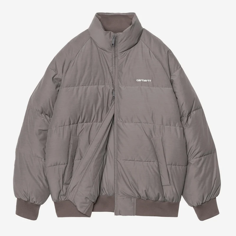 Carhartt WIP Herren-Nebraska-Jacke | Porphyr / Weiß
