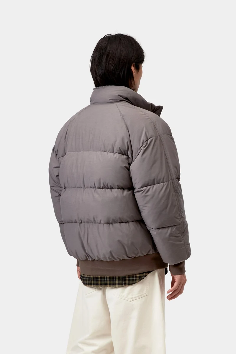 Carhartt WIP Herren-Nebraska-Jacke | Porphyr / Weiß