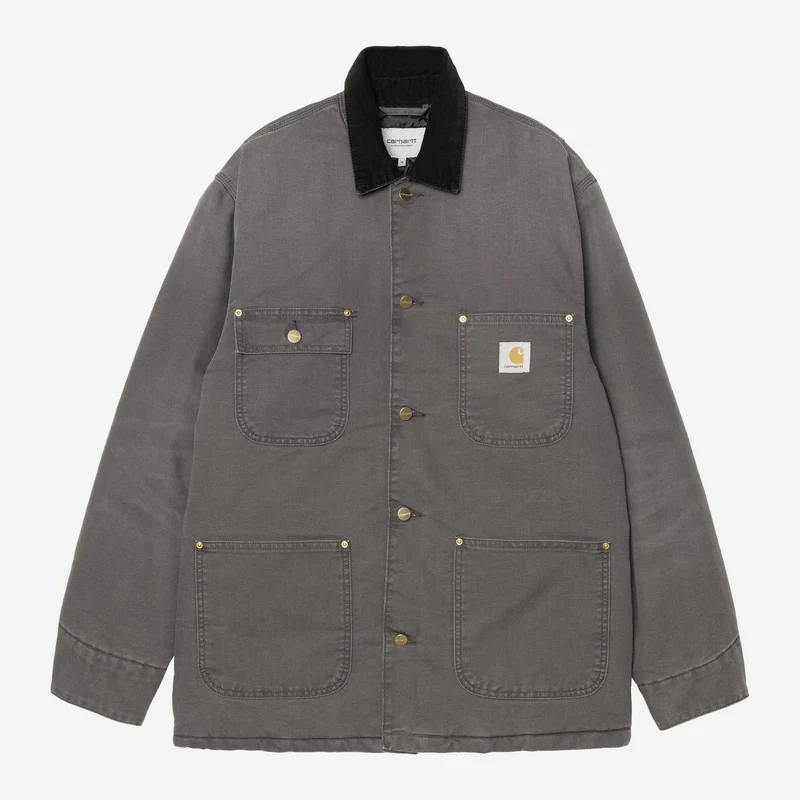 Carhartt WIP OG Chore Coat Jacke für Herren | Graphit/Schwarzer Canvas