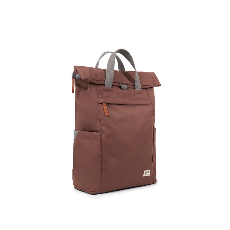 ROKA Finchley Eine mittelgroße Coco-Tasche aus recyceltem Canvas