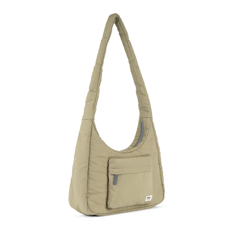 ROKA Belsize Taupe Medium Tasche aus recyceltem Taslon