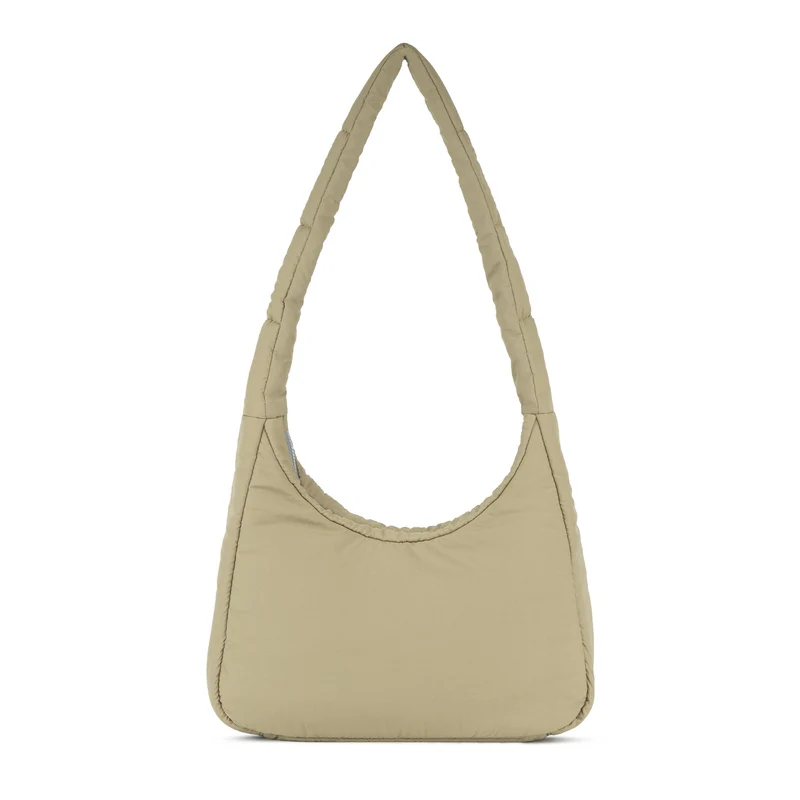 ROKA Belsize Taupe Medium Tasche aus recyceltem Taslon