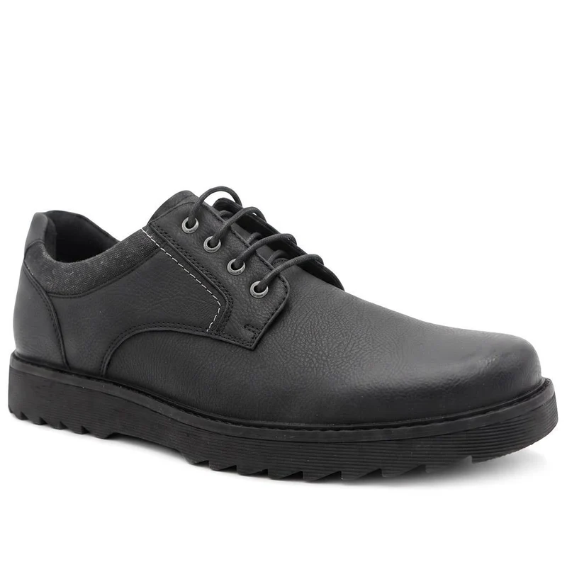 Wide Fit Smart Lace Up Shoes - XINGH44007 / 330 041