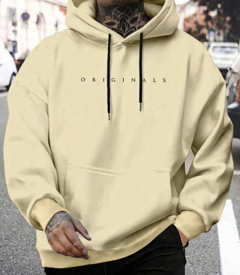 Lasie | Lässiger Hoodie mit Bequemer Passform für Herren