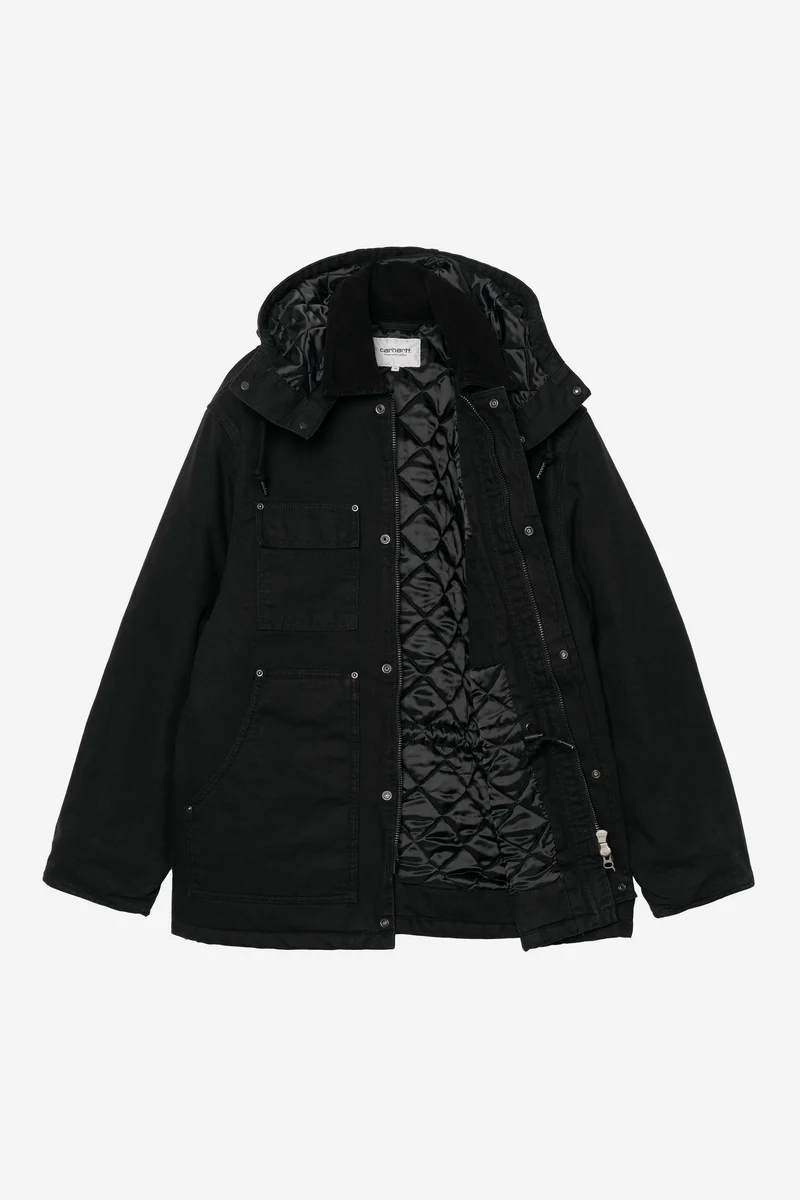 Carhartt WIP Ambel Herrenmantel | Schwarz