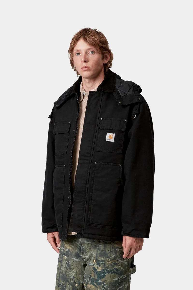 Carhartt WIP Ambel Herrenmantel | Schwarz