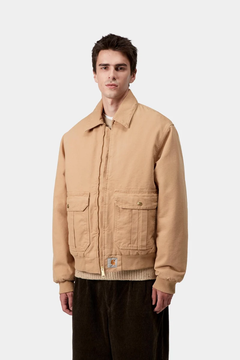 Carhartt WIP Stanton Herrenjacke | Dusty Hamilton Brown