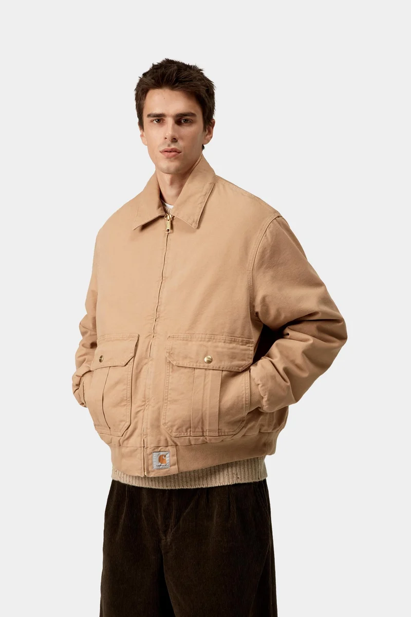 Carhartt WIP Stanton Herrenjacke | Dusty Hamilton Brown