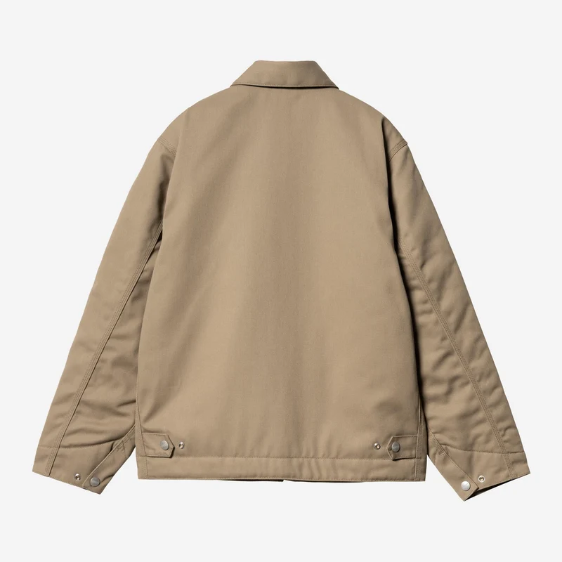 Carhartt WIP Herrenjacke „Module Script“ | Leder / Schwarz