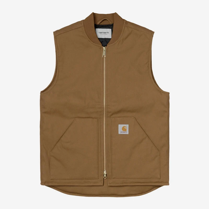 Carhartt WIP Klassische Herrenweste | Hamilton Braun, fest