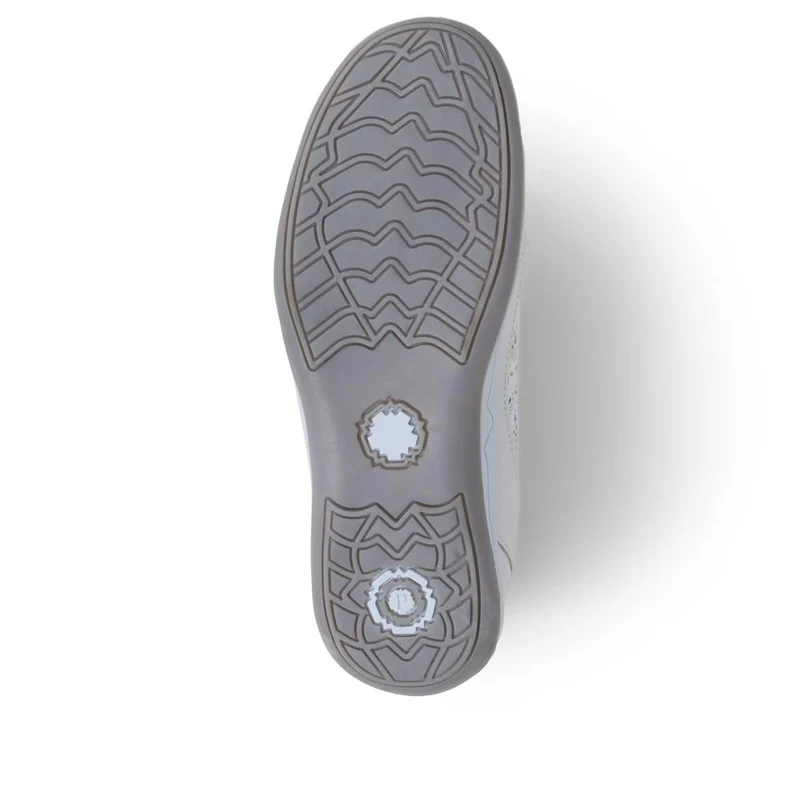 Slip-On Patterned Lightweight Pumps - BRK37007 / 323 323 - White Floral