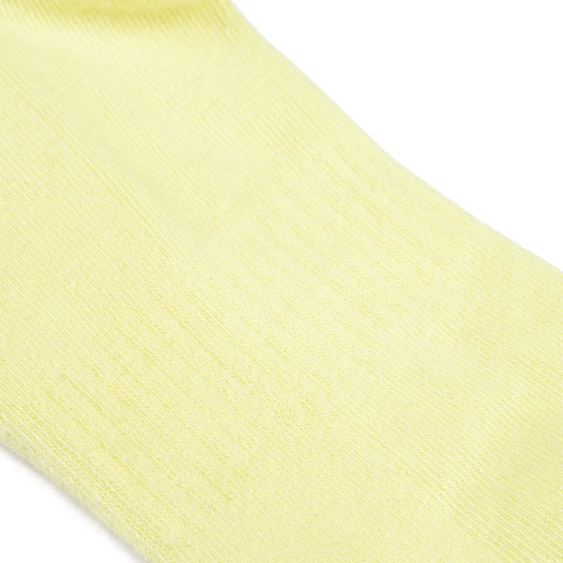 ROKA Wembley Bio-Baumwoll-Crop-Socken | Limonade