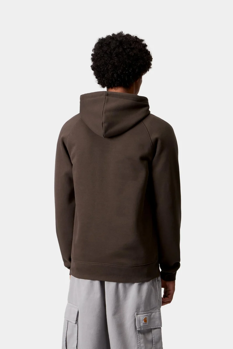 Carhartt WIP Chase Herren-Hoodie | Tabak/Gold