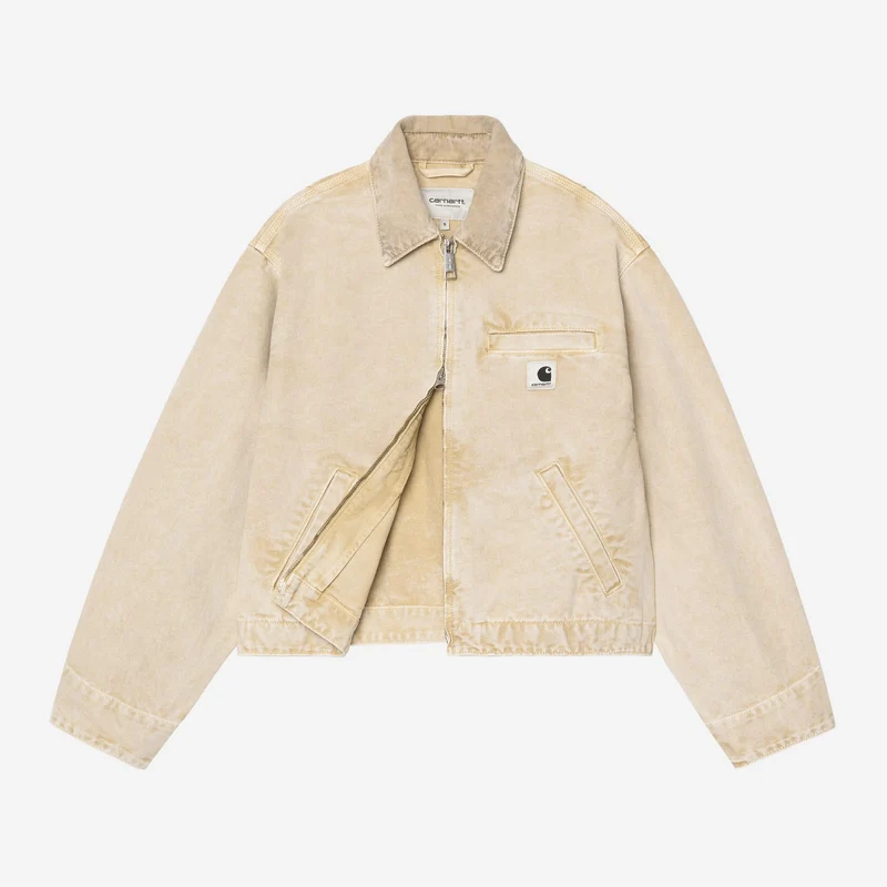 Carhartt WIP Emery Damenjacke | Dusty Hamilton Brown Chalk Wash