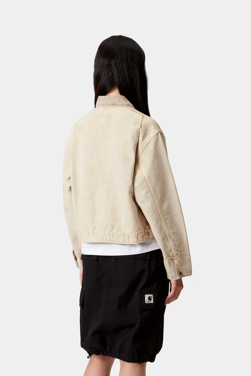 Carhartt WIP Emery Damenjacke | Dusty Hamilton Brown Chalk Wash