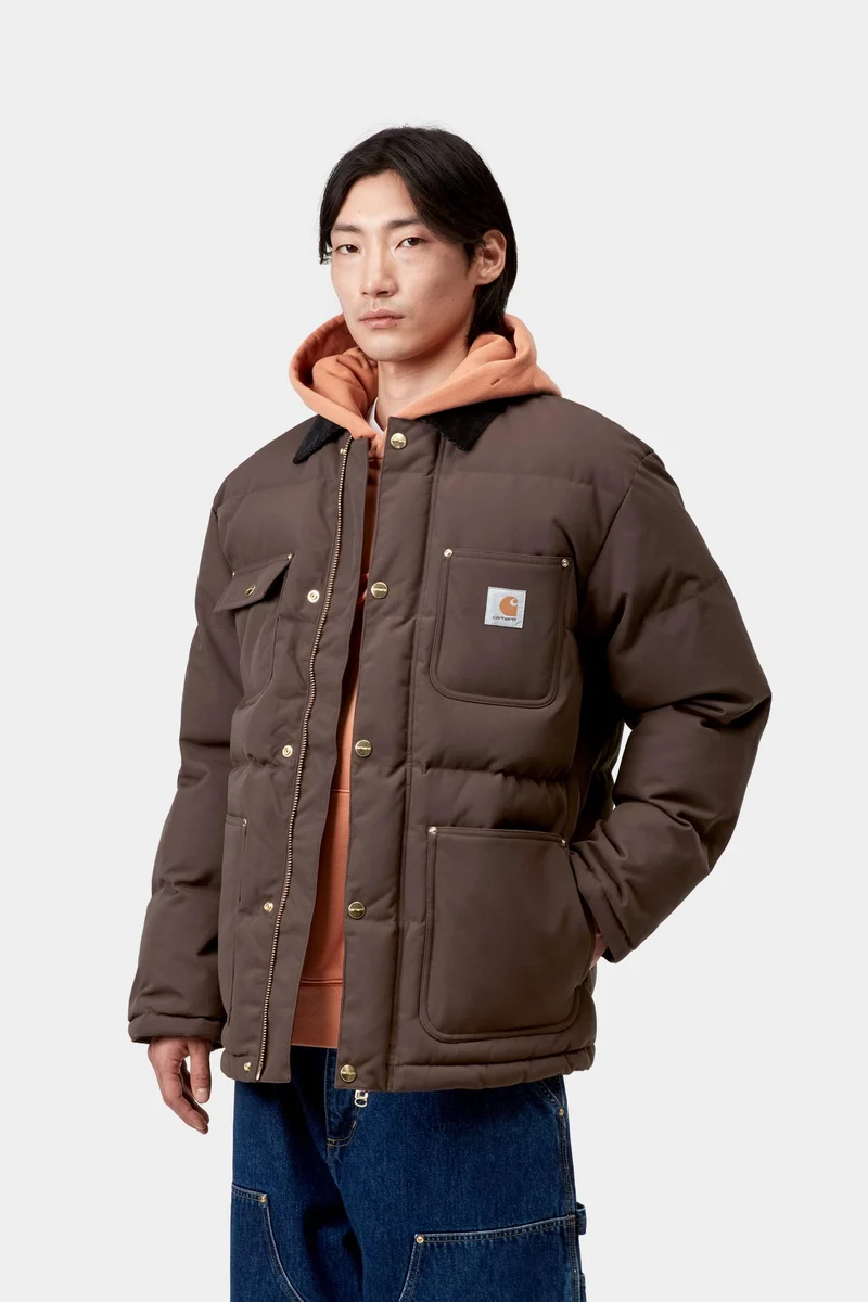 Carhartt WIP Rayler Herrenjacke | Tabak / Schwarz