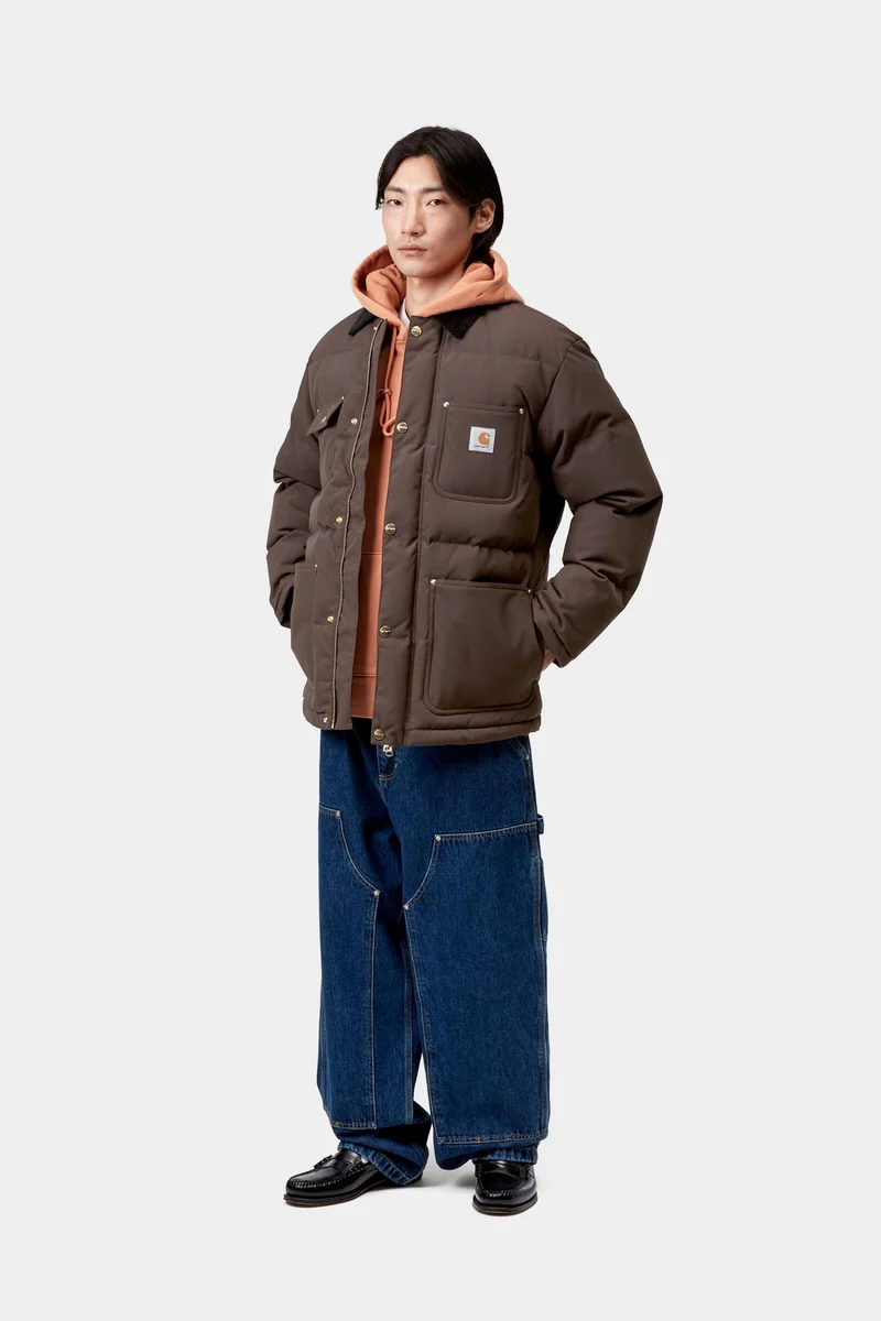 Carhartt WIP Rayler Herrenjacke | Tabak / Schwarz