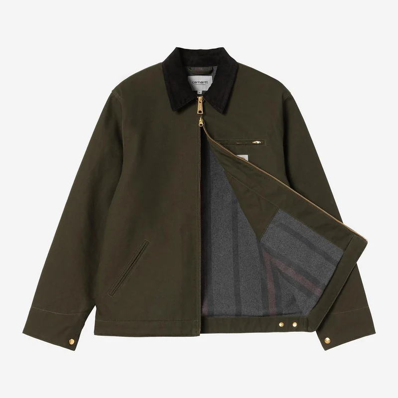 Carhartt WIP Detroit Herrenjacke | Olivgrün