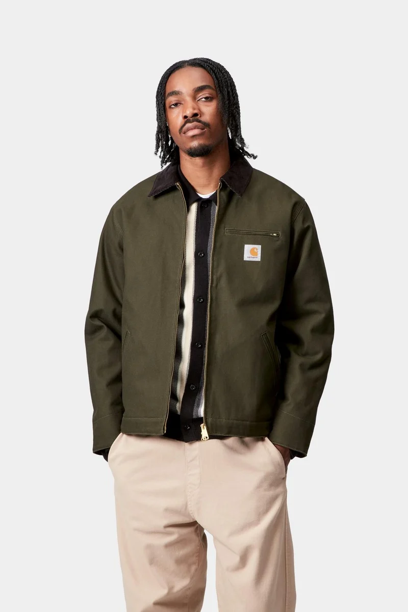 Carhartt WIP Detroit Herrenjacke | Olivgrün