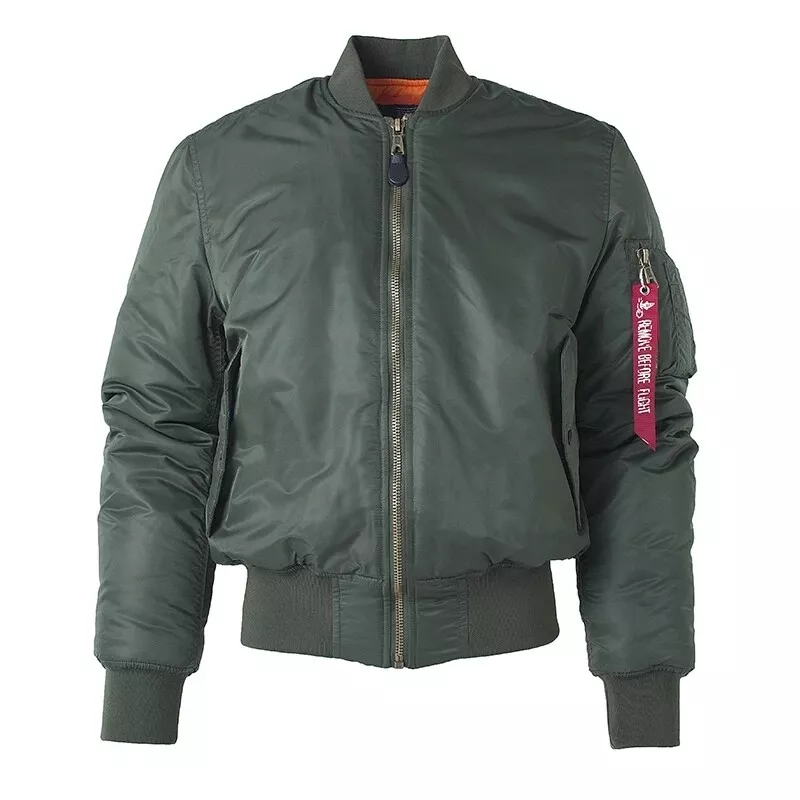 Azemar | Hochwertige Unisex Bomberjacke mit Reißverschluss